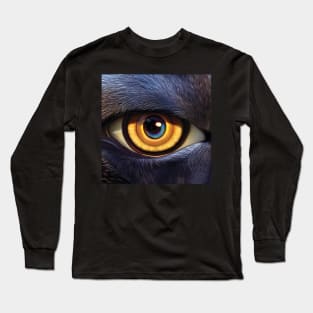 Wolf Eye Art Long Sleeve T-Shirt